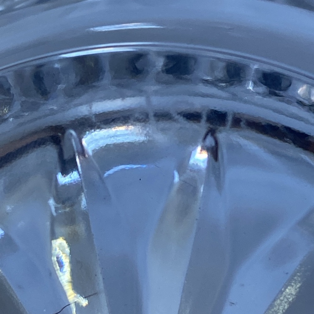 Cashs Ireland Cooper 6.5” Heavy Clear Crystal Bowl. - Picture 3 of 4
